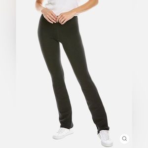 Good American Heavy Rib Slim Flare Pant Size 4 Run very big NWT